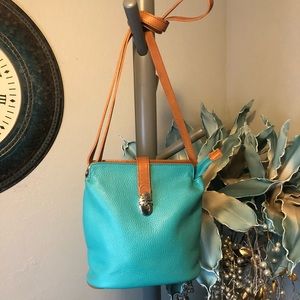 Valentina Leather Made In Italy Crossbody Bag